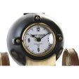 Table clock DKD Home Decor 20,5 x 20,5 x 21,5 cm Black Golden Aluminium Resin Colonial Discount