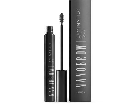 Eyebrow Make-up Nanobrow Lamination Black Gel (7 ml) Hot on Sale