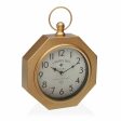 Wall Clock Versa GL Metal (28 x 8 x 40 cm) on Sale