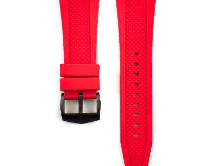 Watch Strap Bobroff BFS024 Red Sale