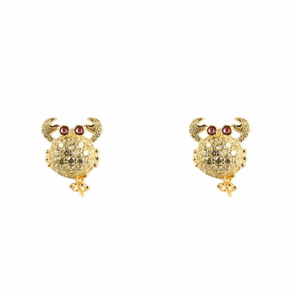 Ladies  Earrings Lancaster JLA-EAR-CRAB-6 1,2 cm For Discount