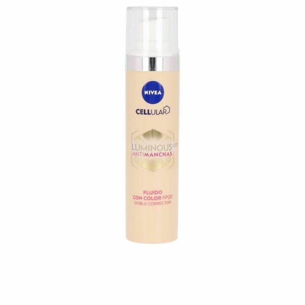 Hydrating Cream with Colour Nivea Luminous Antimanchas Spf 20 40 ml For Discount