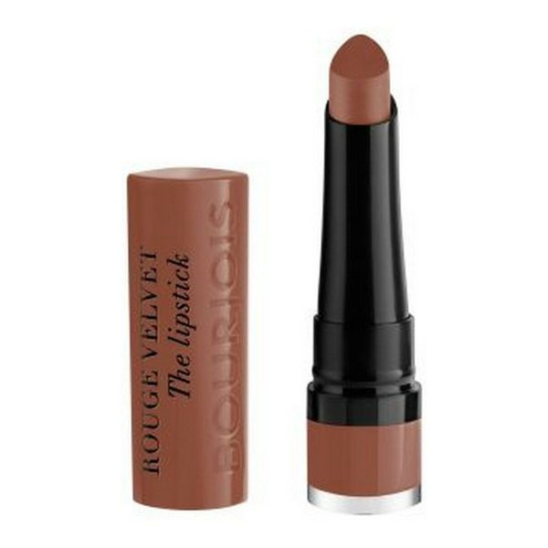 Hydrating Lipstick Bourjois Rouge Velvet The Lipstick 22-moka-déro (2,4 g) For Sale