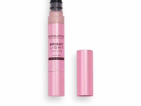 Highlighter Revolution Make Up Bright Light beam pink 3 ml Sale