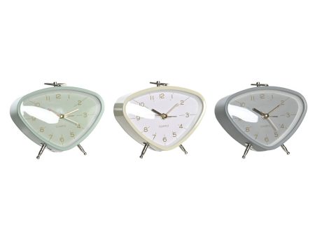 Alarm Clock DKD Home Decor 11,5 x 4 x 10 cm Metal PVC Vintage (3 Pieces) Online Sale