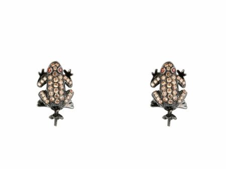 Ladies  Earrings Lancaster JLA-EAR-FROG-4 1,2 cm For Discount