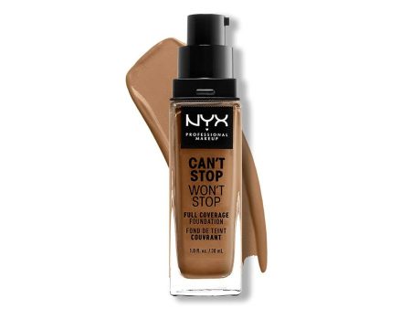 Crème Make-up Base NYX Can t Stop Won t Stop 30 ml Warm Honey Hot on Sale