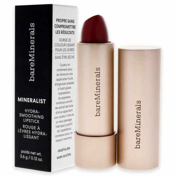 Hydrating Lipstick bareMinerals Mineralist Fortitude (3,6 g) Online Hot Sale