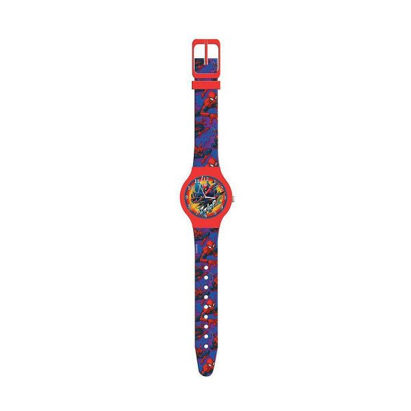 Infant s Watch Marvel SPIDERMAN - TIN BOX (Ø 32 mm) For Sale