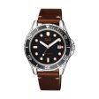 Men s Watch Q&Q A172J312Y Brown Black (Ø 43 mm) on Sale