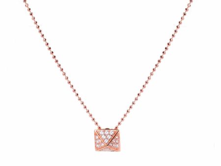 Ladies  Necklace Sif Jakobs P1851-CZ-RG 23 cm Online Sale