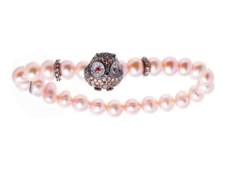 Ladies  Bracelet Lancaster JLA-BR-OWL-4-PE 16 mm Fashion