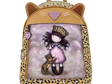 Casual Backpack Gorjuss Leopard (25,5 x 31 x 10 cm) Cheap