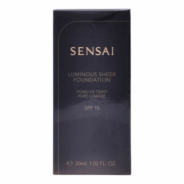 Fluid Foundation Make-up Sensai Kanebo Spf 15 (30 ml) For Sale