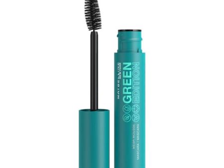 Volume Effect Mascara Maybelline Green Edition Very Black (9,5 ml) For Sale